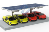 L-Frame Solar Carport System